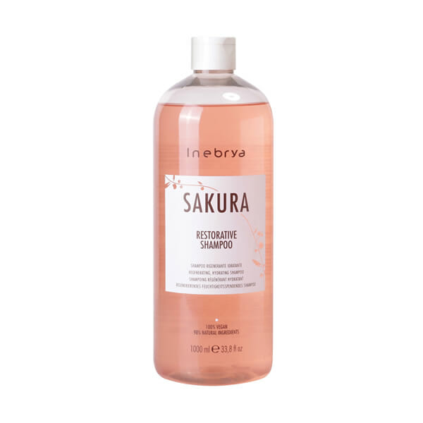sakura restorative shampoo 1000ml inebrya
