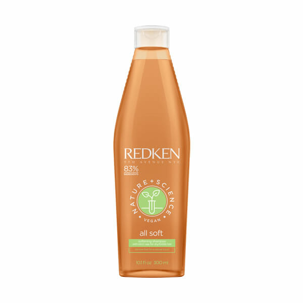 nature science all soft shampoo 300ml redken
