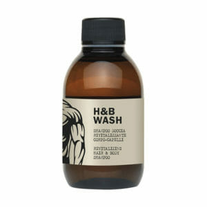h b wash shampoo doccia rivitalizzante corpo capelli 250ml dear beard