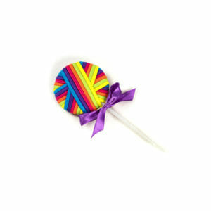 lollipop elastici per capelli colorati black star